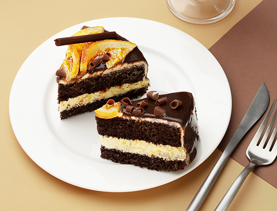 Torta «Pomarančová sonáta» - 4 