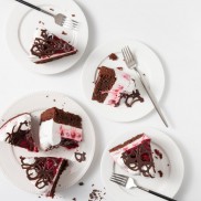 Торт "Малиновий тарт" - 2 Фото