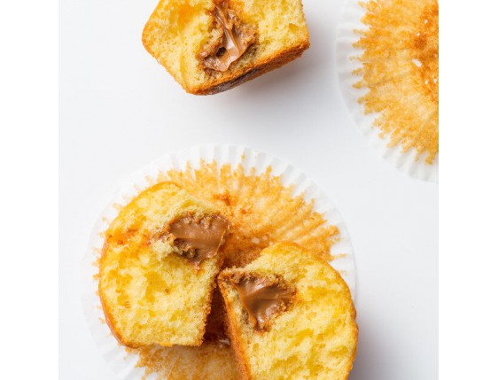 Koláč Vanilkový muffin s karamelizovaným mliekom - 2 