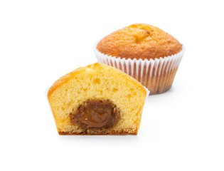 Koláč Vanilkový muffin s karamelizovaným mliekom